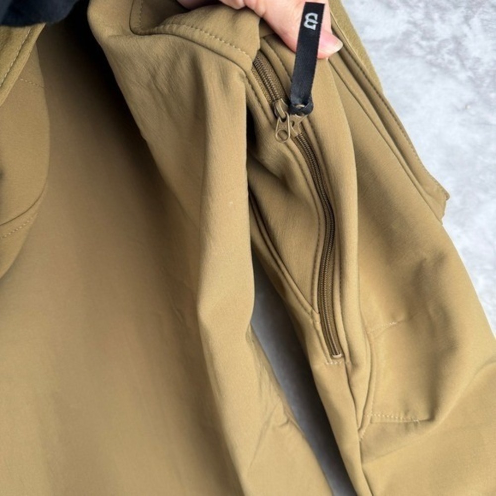 BEYOND – L5 PCU Cold Fusion Softshell Jacket Coyote Brown Tactical Hooded Mens L - Picture 9 of 13
